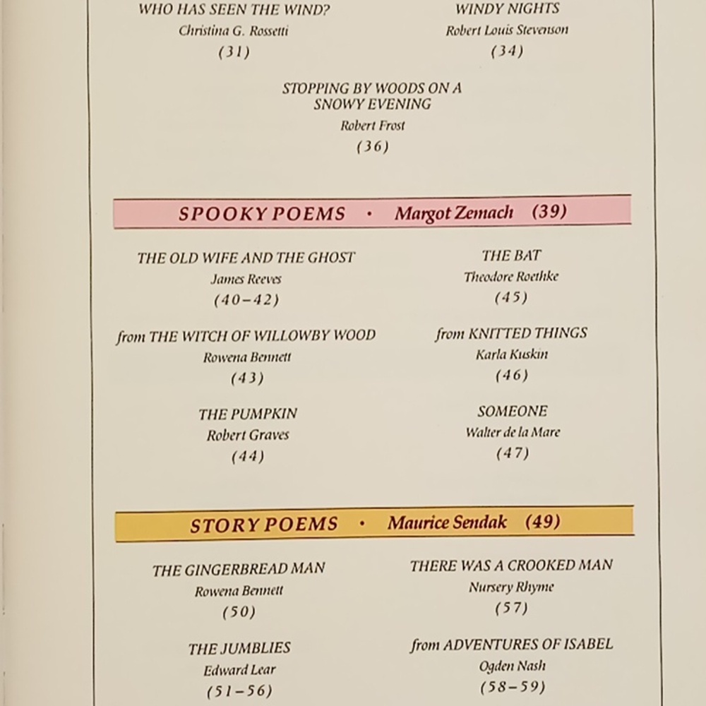Sing a Song of Popcorn Book - Picture 5 of 7